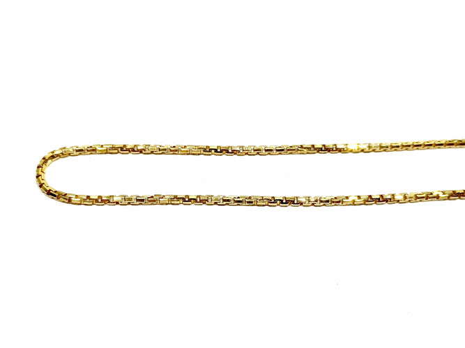 Collier Chaîne en or maille vénitienne 58 Facettes