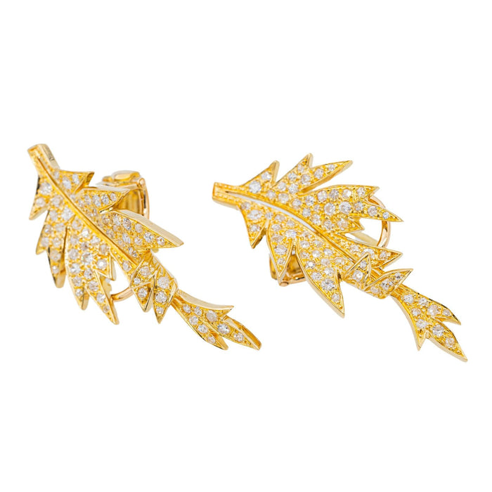 Boucles d'oreilles Boucles d'oreilles Or jaune Diamant 58 Facettes 3132894RV