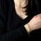 Bracelet Bracelet or jaune maillons torsadés 58 Facettes CVBR94