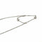 Collier Collier solitaire or blanc et diamant 1.04ct 58 Facettes Z1351595