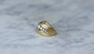 Bague Bague Boule Diamants sur Or jaune années 60 58 Facettes