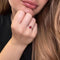 Bague Solitaire Or Jaune 18k Rubis & Diamants 58 Facettes 86-GS38386-3