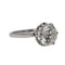 Bague 49 Bague Solitaire Platine Diamant 58 Facettes 2909884CN