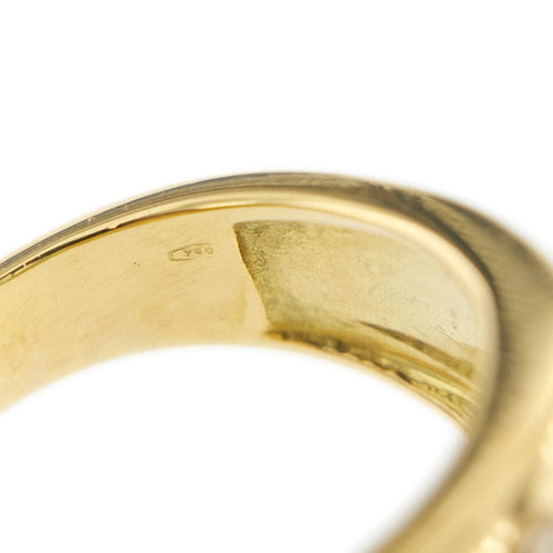 Bague Bague avec émeraudes et diamants 58 Facettes 34295