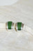 Boucles d'oreilles Boucles d'oreilles puiforcat par andré vassort jade sur or jaune et argent 58 Facettes