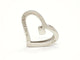 Pendentif Van der Bauwede Pendentif Coeur Argent Diamant 58 Facettes 00042GD