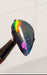 Gemstone Opale noire non traitée 7.43cts d'Australie certificat IGI 58 Facettes 511