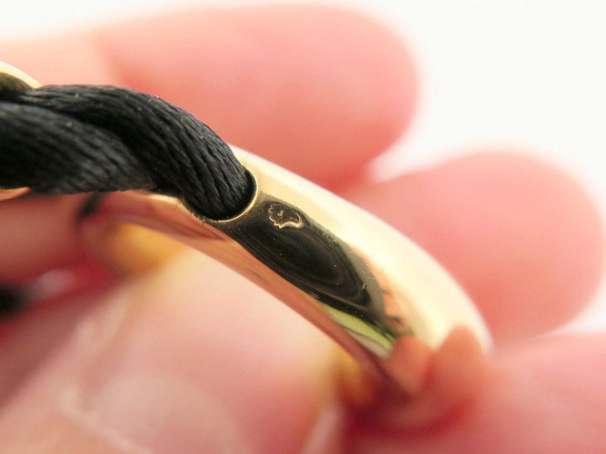 Collier collier CHAUMET pendentif anneau gm diamants 0.24ct or jaune 18k 58 Facettes 271153