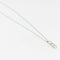 Collier Collier en or blanc et diamants trilogie 58 Facettes 32668