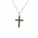 Pendentif Pendentif Croix or jaune diamants 58 Facettes 2-PEA1-GS28848