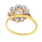 Bague 55 Bague  Marguerite Or jaune, Platine Diamant 58 Facettes 4084163CN