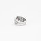 Bague 55 Bague bandeau en platine, saphir rose et diamants 58 Facettes