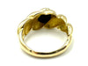 Bague VAN CLEEF & ARPELS. Bague vintage or jaune 18K et onyx 58 Facettes