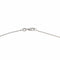 Collier Collier Or blanc Tanzanite, Diamant 58 Facettes 4423605RV