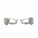 Boucles d'oreilles Boucles d'oreilles Dormeuses Or blanc Diamant 58 Facettes 3575736CN