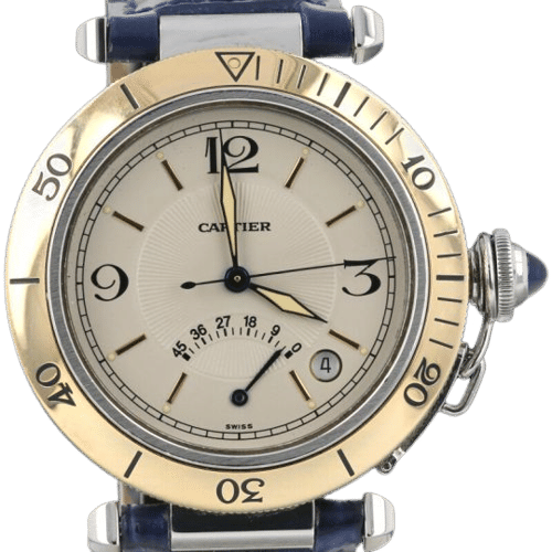 Montre Cartier Montre Pasha Power Reserve 58 Facettes MT41478
