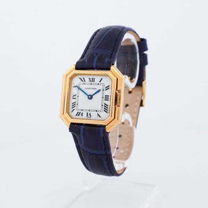 Bracelet Cartier Ceinture - Ivory roman dial - SM 58 Facettes