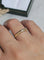 Bague 55.5 Bague Diamant or jaune sertie d'un diamant 58 Facettes 669