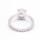 Bague 47 Bague de fiançailles solitaire diamant 58 Facettes D360903FV