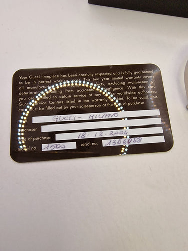 Montre Gucci - Montre Acier Mouvement Quartz 58 Facettes