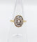 Bague 52 Bague marquise antique or jaune diamant taillés en roses 58 Facettes A05051