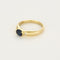 Bague 52 Bague en Or jaune 18k Saphir 58 Facettes PER0482