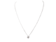 Collier Collier solitaire en or blanc et diamant 0.77ct 58 Facettes 31186