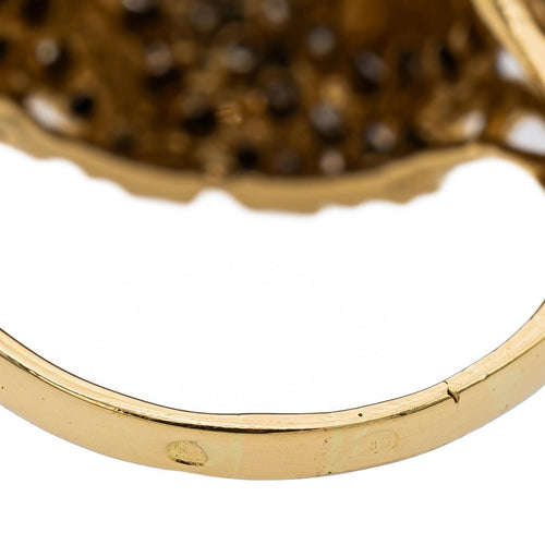 Bague 56.5 Bague  Cocktail Or jaune Diamant 58 Facettes 2468100CN