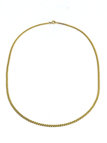 Collier Chaîne En Or mailles spirale 58 Facettes