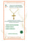 Pendentif Crucifix portugais traditionnel fabriqué à la main avec chaîne en or jaune 19 carats 58 Facettes