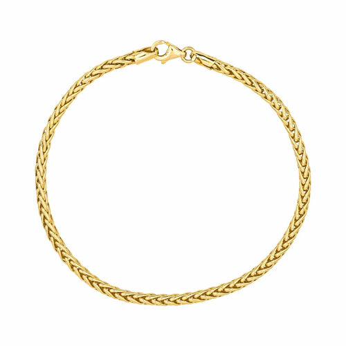 Bracelet Maille palmier Or jaune