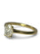 Bague 50 Solitaire or jaune et diamant ovale 0,70 ct 58 Facettes 77601