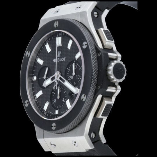 Montre Hublot Montre Big Bang Ceramic Steel 44 Chronograph 58 Facettes MT40210