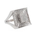 Bague 51.5 Bague Or blanc Diamant 58 Facettes 3389097CN