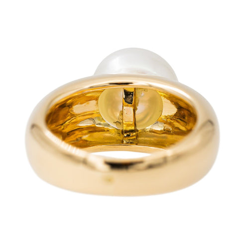 Bague 51 Bague Or jaune Perle 58 Facettes 2762729CN