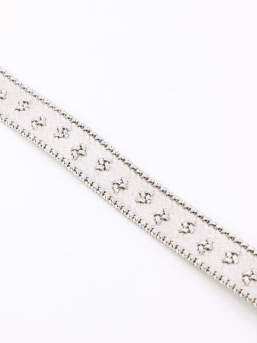 Bracelet Bracelet maille polonaise or blanc 58 Facettes 1152.3