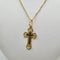 Collier Collier et pendentif croix or jaune 58 Facettes