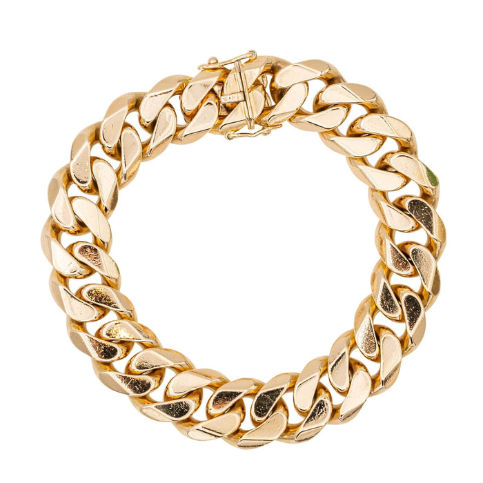 Bracelet Bracelet Maille gourmette Or jaune 58 Facettes 3002242CN