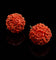Boucles d'oreilles Boucles d'oreilles anciennes siciliennes en corail sculpté 58 Facettes