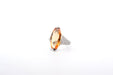 Bague 53 Bague platine, topaze 7,60cts, diamants 58 Facettes 25649A-26069