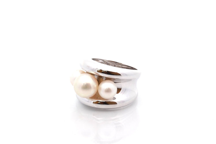 Bague 53 Bague Poiray "Fidji" perles en or 18k 58 Facettes