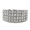 Bague 56 Bague Bague Or blanc Diamant 58 Facettes 2643296CN