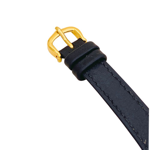 Montre Montre Cartier, "Tank Must", argent plaqué or, cuir. 58 Facettes 34731