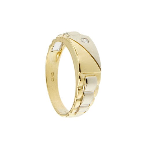 Bague pour homme avec diamant