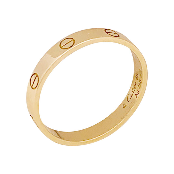 Bague Cartier "Love" or jaune.