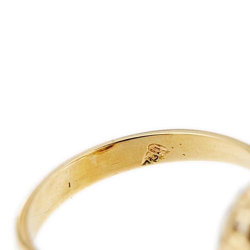 Bague 57 Bague fleur avec grenats 58 Facettes 39634