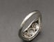 Bague Bague Homme Trilogie diamants saphirs Verneuil 58 Facettes A10587