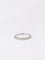 Bague 48.5 Alliance américaine or blanc diamants 0,9 ct 58 Facettes J62