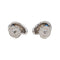 Boucles d'oreilles Boucles d'oreilles Puces Or blanc Saphir, Diamant 58 Facettes 3748553CN