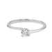 Bague 51 Bague Solitaire Or blanc Diamant 58 Facettes 3227153CN